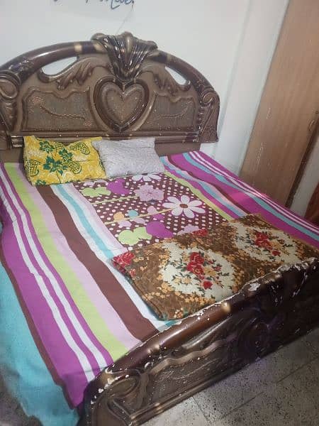 double bed with matress 1