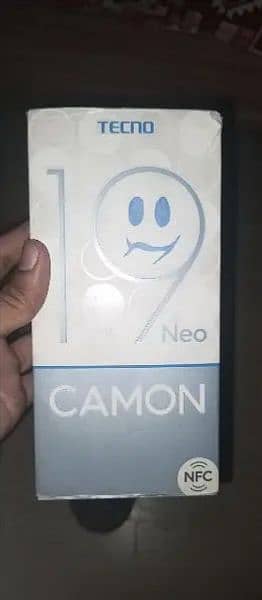 Tecno camon 19 neo complete box 3