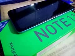 infinix note 11 (6/128gb) With box charger  10by10 condition