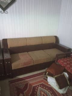 6 Seater L shaped Sofa set