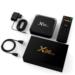 X 96 Android box 4Gb Ram 64 GB rom box pack