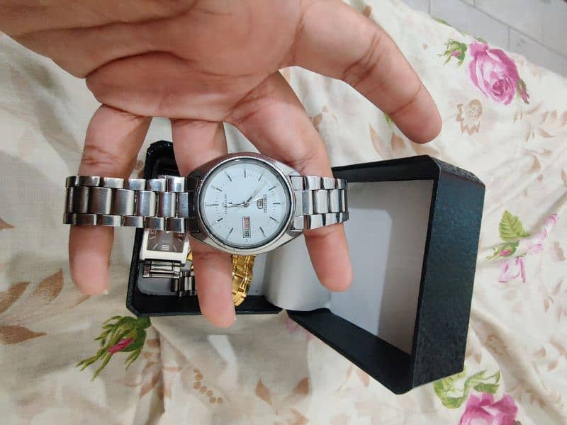 Seiko 5 automatic original watch 17 jewels 4