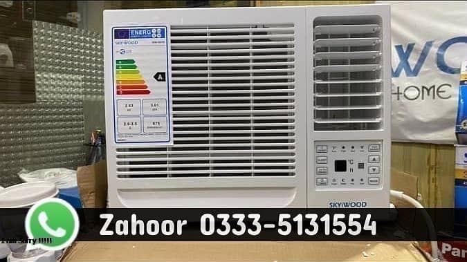 Window Air Conditioner 0.75 Ton Chill Cooling 3.5 Amp consumpt 1