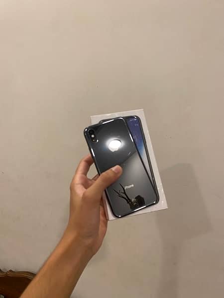 iPhone X pta with box for sale 6