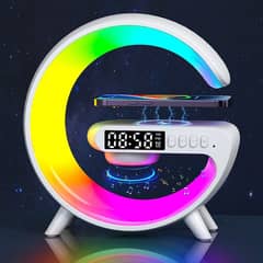 G63 Bluetooth Speaker Atmosphere Light Wireless Charger Bedside Musi