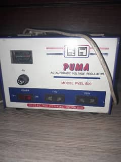 Puma PVSL 500 Voltage Regulator (Stablizer)