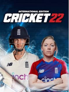 Cricket 22 ( Primary and Secondary versions both available)