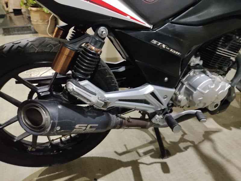 Derbi stx 150 2018 for sale in rawalpindi/islamabad 4