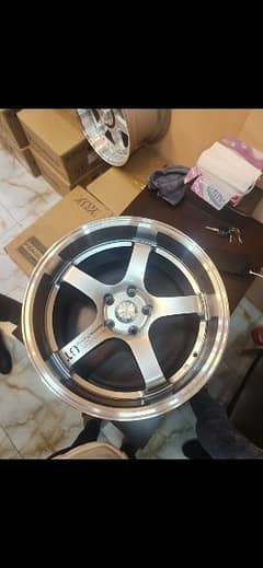 Advan GT 18 inch rims 114pcd