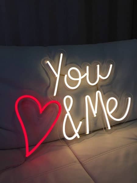 Customised neon sign board-Neon sign board-Name board-Neon lights 2
