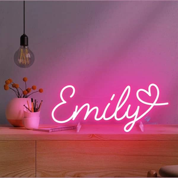 Customised neon sign board-Neon sign board-Name board-Neon lights 3