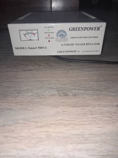 GreenPower (Smart 500VA) Stablizer 0