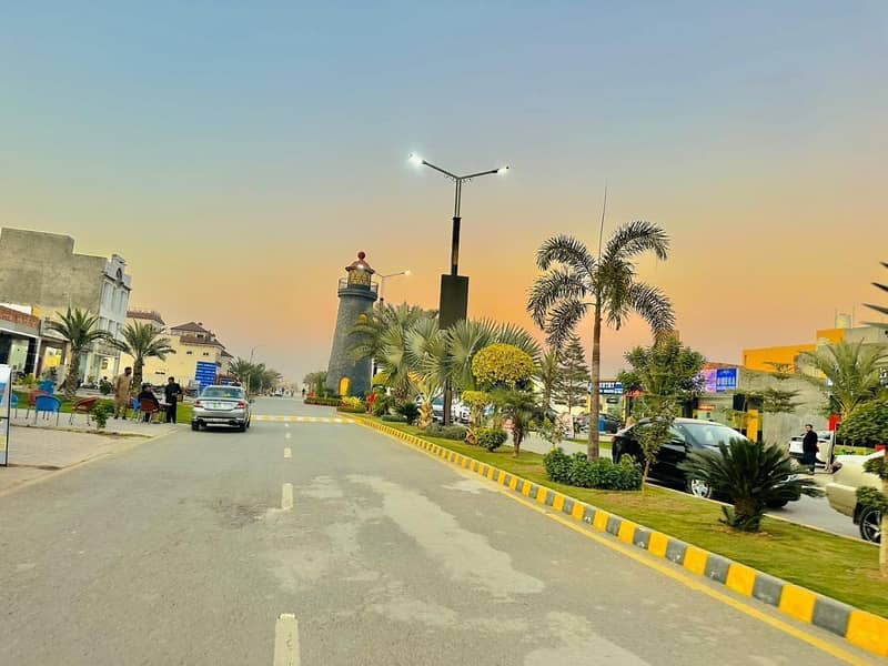 5 Marla Plot For Sale In Omega Residencia Lahore. New Booking GT road Location. 10