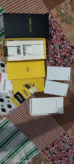 Poco X3 Pro 8gb 256gb sd 865 gameing Machine with complete box