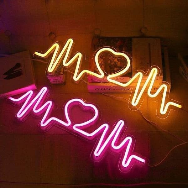 Customised neon sign board with free adapter free delivery in Lahore 4