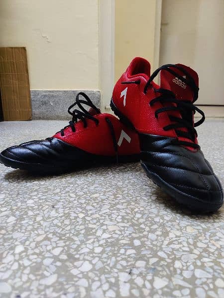 Adidas Ace 17.4 tf 'Red n Black' Football gripper shoes 1