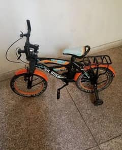 baby bicycle good condition for 4 year child and elder