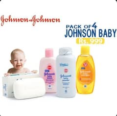 pack of 4 Johnson baby 30% OFF 0