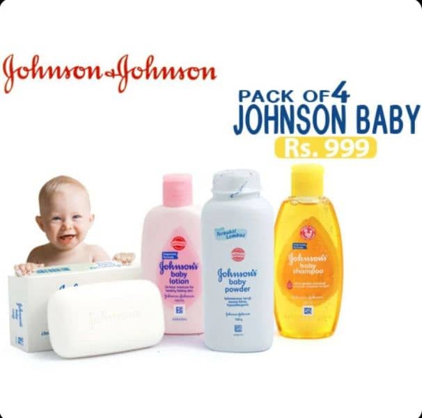 pack of 4 Johnson baby 30% OFF 0