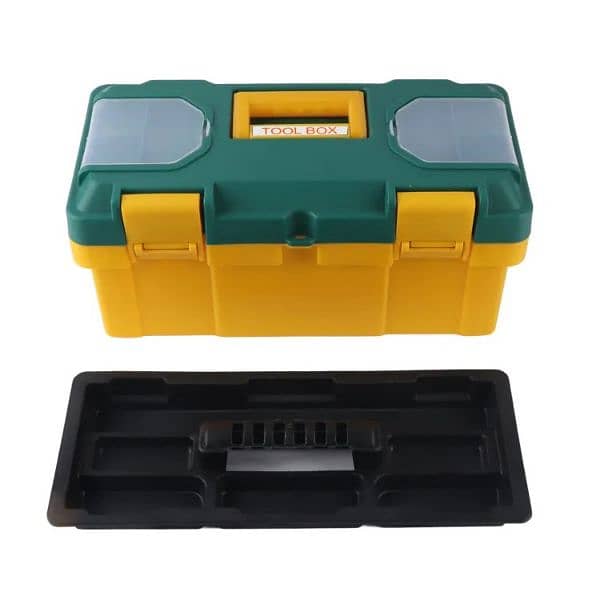 Solid High Quality Tool box with tray 2 Components 6