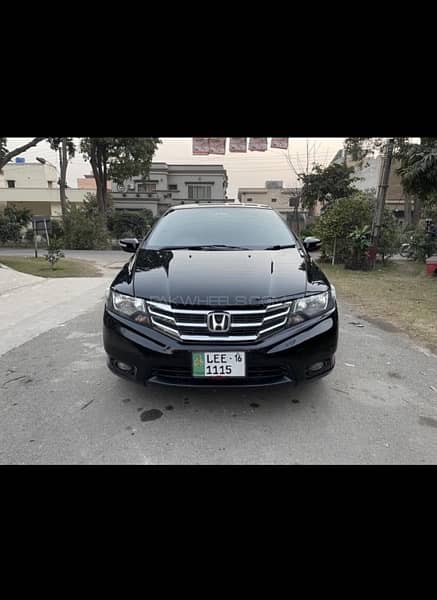 Honda City IVTEC 2016 black 1