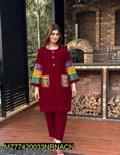 Chikankari Embroidered Shirt and Trouser