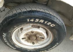 Suzuki Hiroof New TublessTyre Size12 Mehran Fx Khyber Bolan Hijet