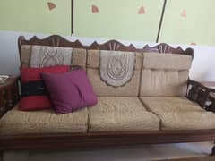 Sofa Set | 5 Seater with 3 tables