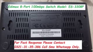 edimax 8port switch 100mbps