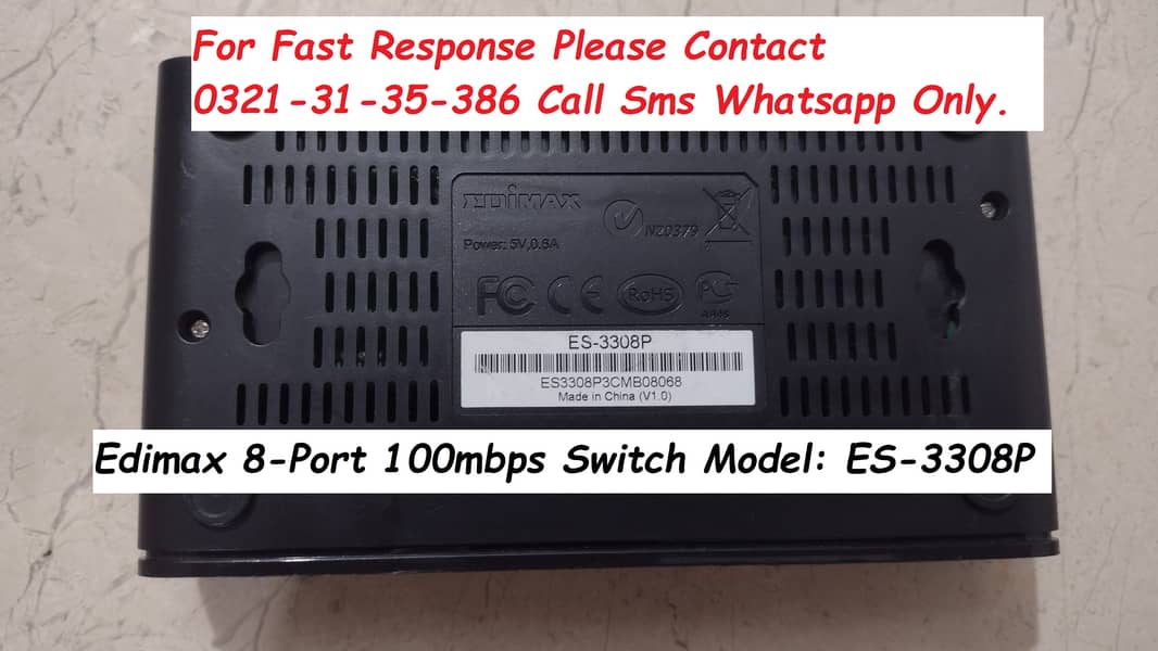 edimax 8port switch 100mbps 1