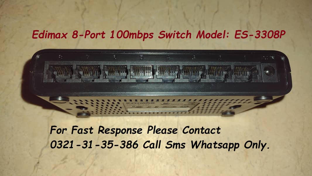 edimax 8port switch 100mbps 2