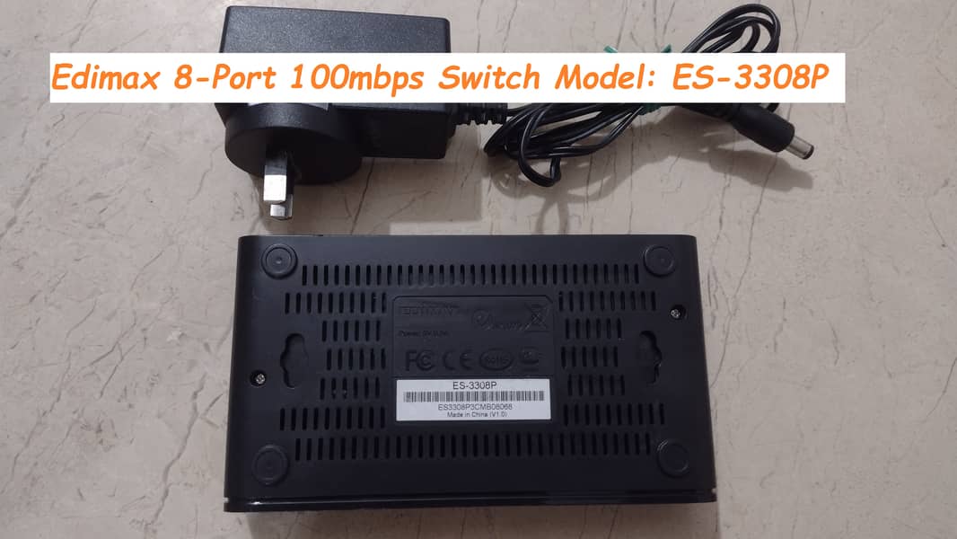 edimax 8port switch 100mbps 4