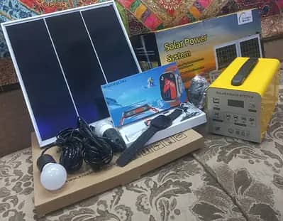 Portable Solar System | Mini UPS | Mini Solar Panel 8