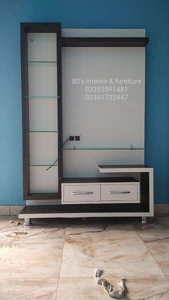 led console, tv units, wall console, tv rack 0.3 4