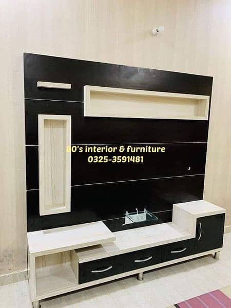 led console, tv units, wall console, tv rack 0.3 7