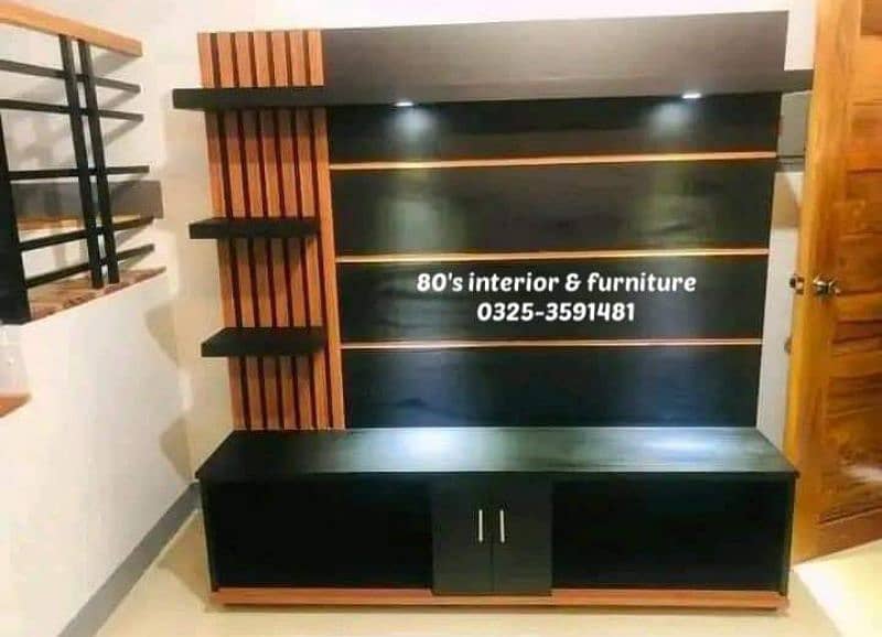 led console, tv units, wall console, tv rack 0.3 14