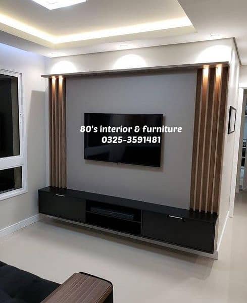 led console, tv stand, wall console, wall tv stand 19