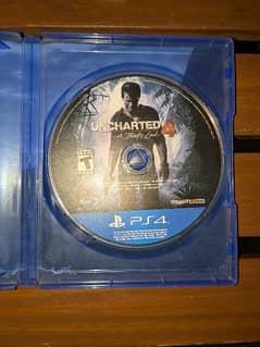 Uncharted 4 - PS4 & PS5 Compatible Disc