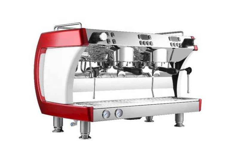 commercial coffee machine Perfect Italian Stainless Steel rotary pump 1