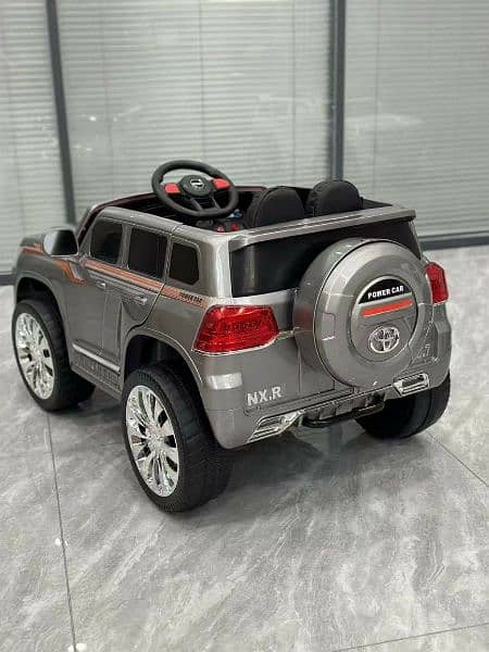 LAND Cruiser Battery Operated Kids Baby Car Remote Control/Self Option 1