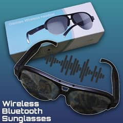 Wireless Smart Glasses with Case