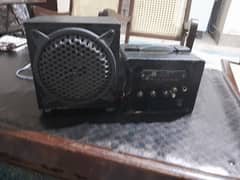 amplifier 220 watt with 4 inch speaker
