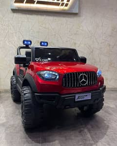 Mercedes Rechargeable Ride on Jeep for Kids with,Four Motor,Music