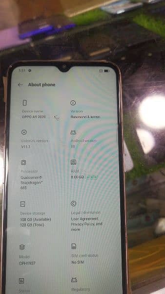 Oppo A9 2020 8bg 2