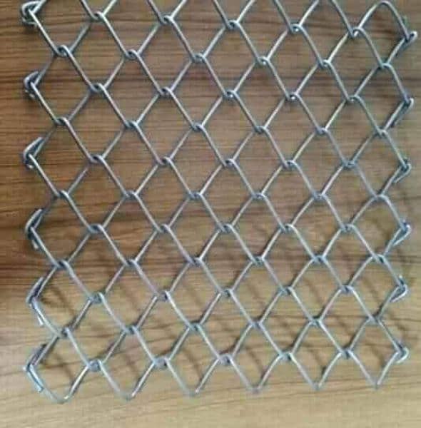 Chain link fence razor wire barbed wire security mesh pipe jali pole 4