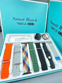 y60 7 in 1 ultra smart watch with 7 straps