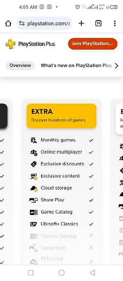 PlayStation 4/5 Extra Subscription Account For 8 Months Sale