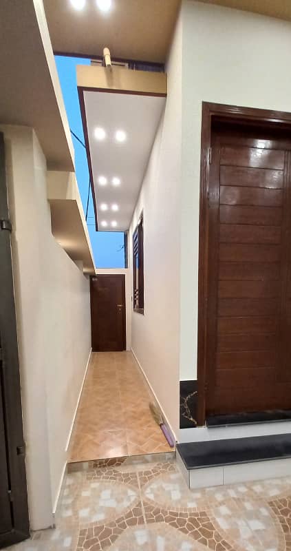 Brand New 240 Sq. yd. Ground+1 House For Sale At Pilibhit Society Near By Karachi University Society Sector 18-A Scheme 33, Karachi. 2