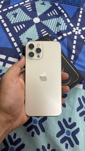 IPHONE 12 PRO MAX 256GB GOLD NON PTA ZONG SIM WORKING 0