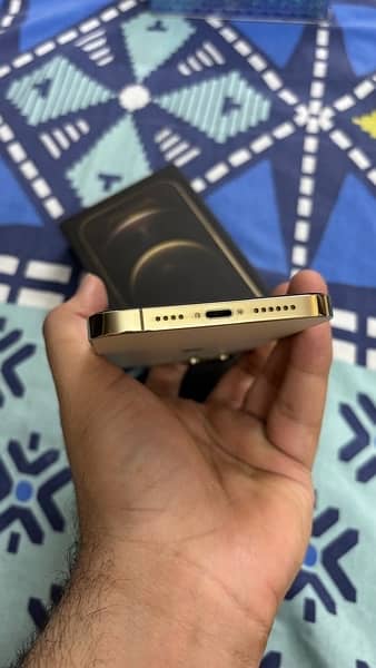 IPHONE 12 PRO MAX 256GB GOLD NON PTA ZONG SIM WORKING 3